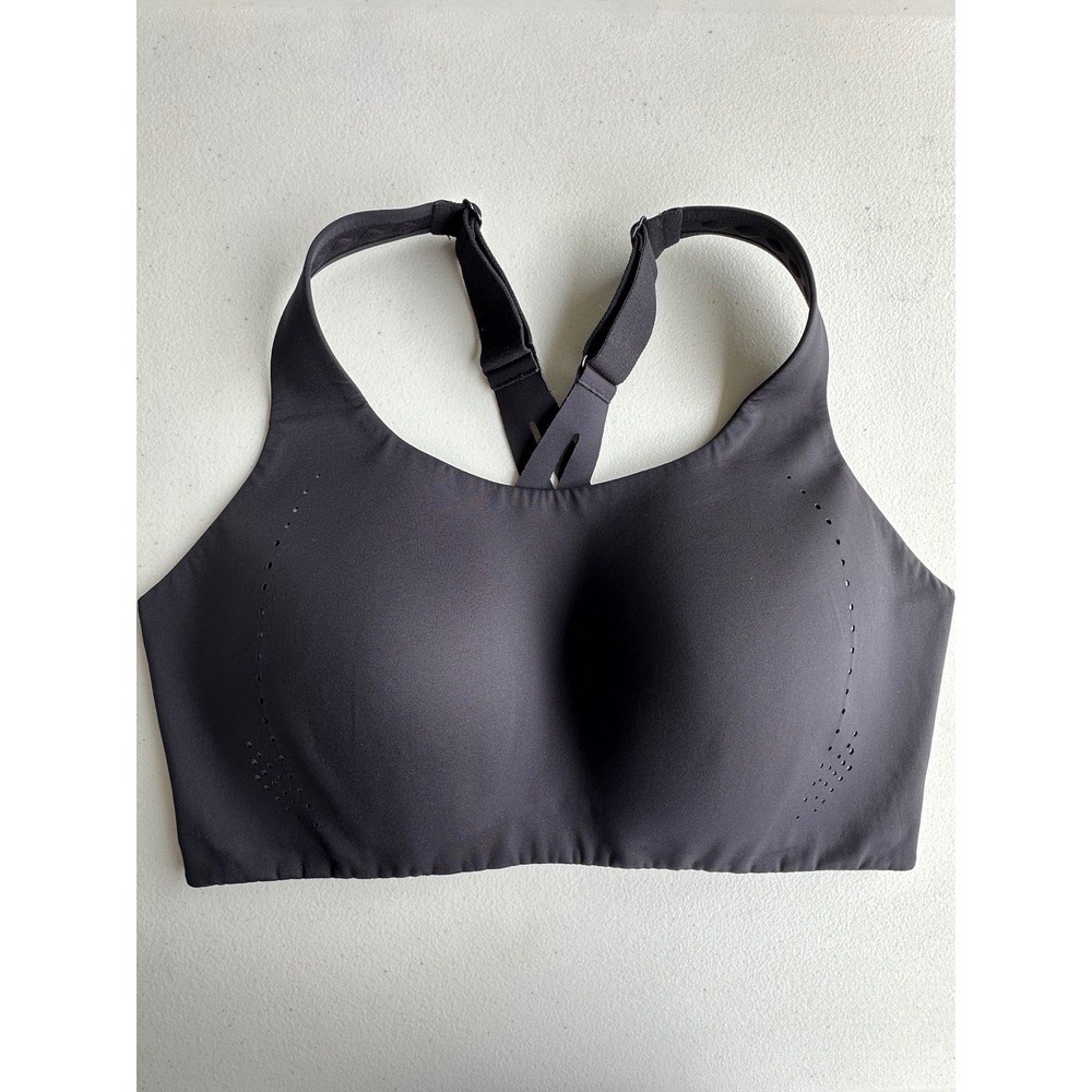 Lululemon AirSupport Bra Women 38DD Black High Support Adjustable Workout